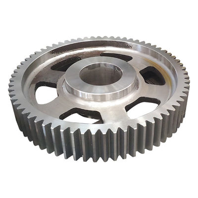 CNC Hobbing Forged 2000mm Teeth Grinding Big Ring Spur Gear Ring