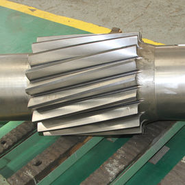 Large Transmission Part Forging Spur Machining Steel Transmission Gear Shaft