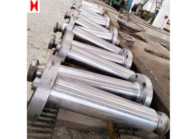 Mining Nickel Coatings  Custom High Speed Gear Shaft  Spline Forged Shaft