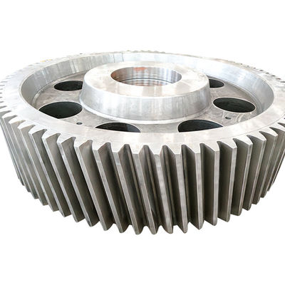 Drive Steel Helical 1000mm Forging Large Ring Helical Gear Rim