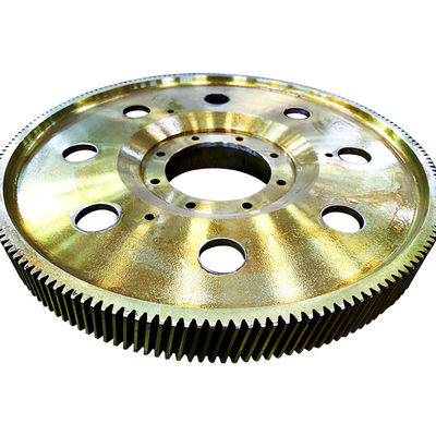 Large Double Cast Iron Straight Girth Steel Spur Gear