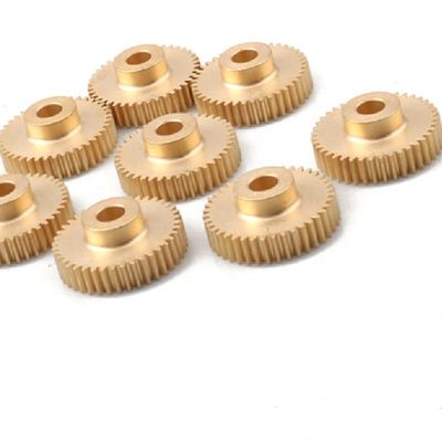 Precise 1M CNC Brass Gearbox Small Spur Gear Wheel