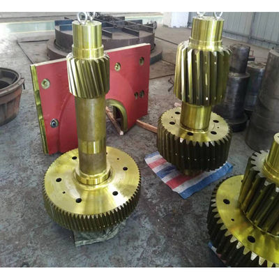 6300mm 40 Steel Spur Gear Shaft Large Steel Gears Forging Steel Gear